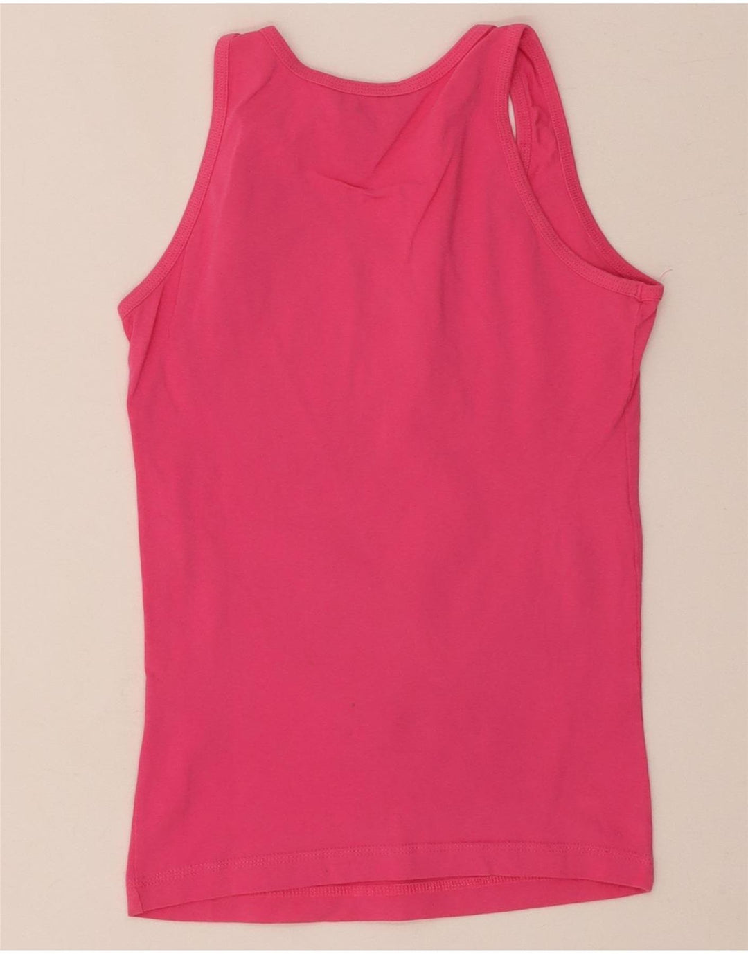 Adidas Womens Vest Top UK 10 Pequeno Rosa