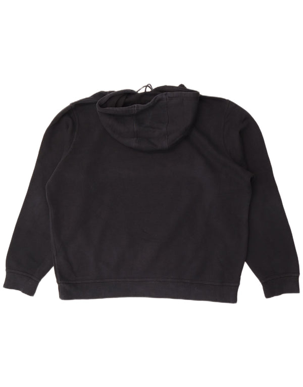 Jumper com capuz gráfico masculino Nike 2XL algodão preto