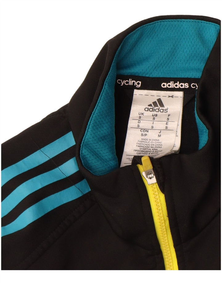 Adidas Mens Treino Top Jacket Pequeno Poliéster Preto