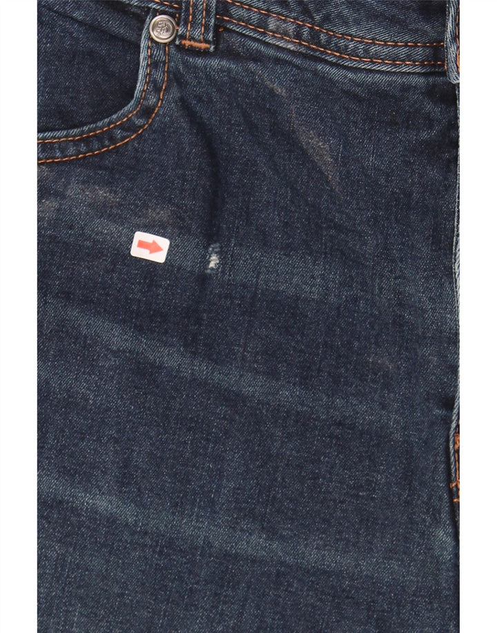 DACK'S Mens Regular Fit Straight Jeans IT 56 3XL W44 L34 Blue Cotton Vintage Dack's and Second-Hand Dack's from Messina Hembry 