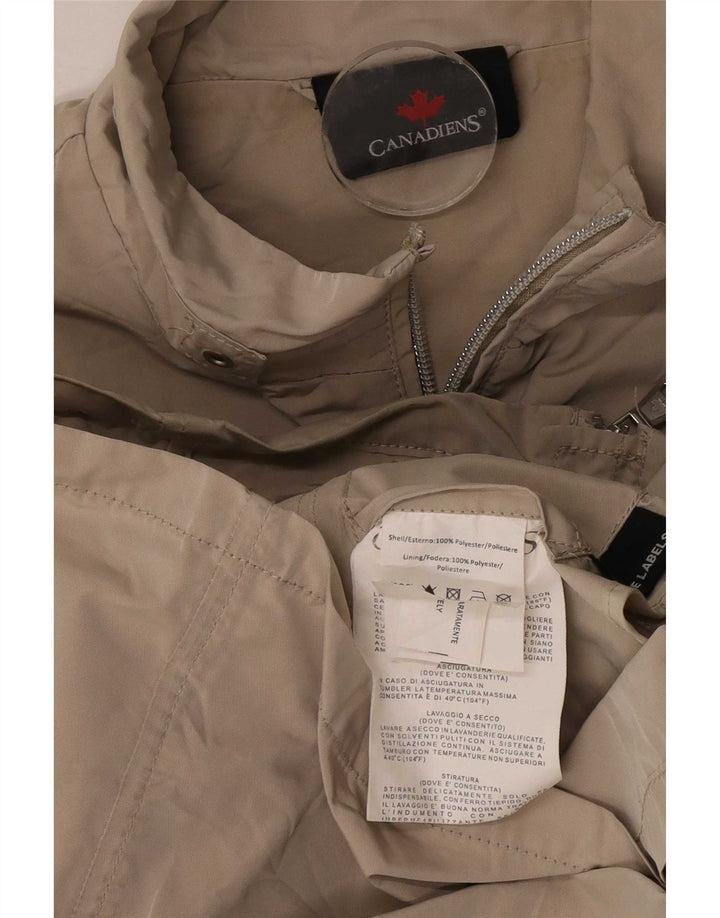 Jaqueta utilitária feminina Canadiens IT 48 XL poliéster bege