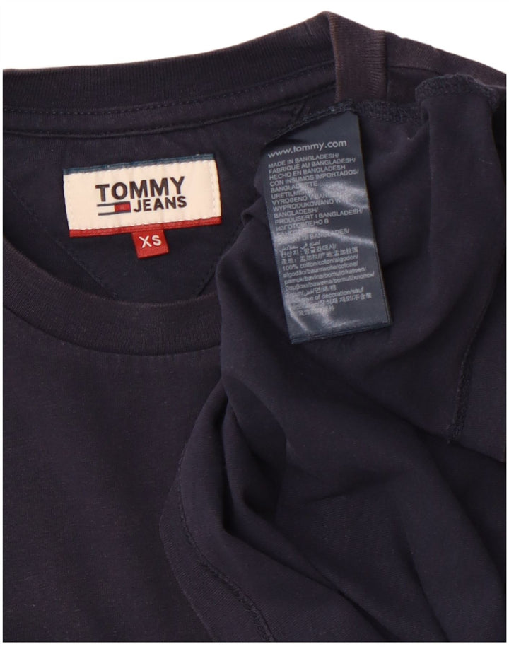 Camiseta masculina TOMMY HILFIGER XS azul marinho algodão