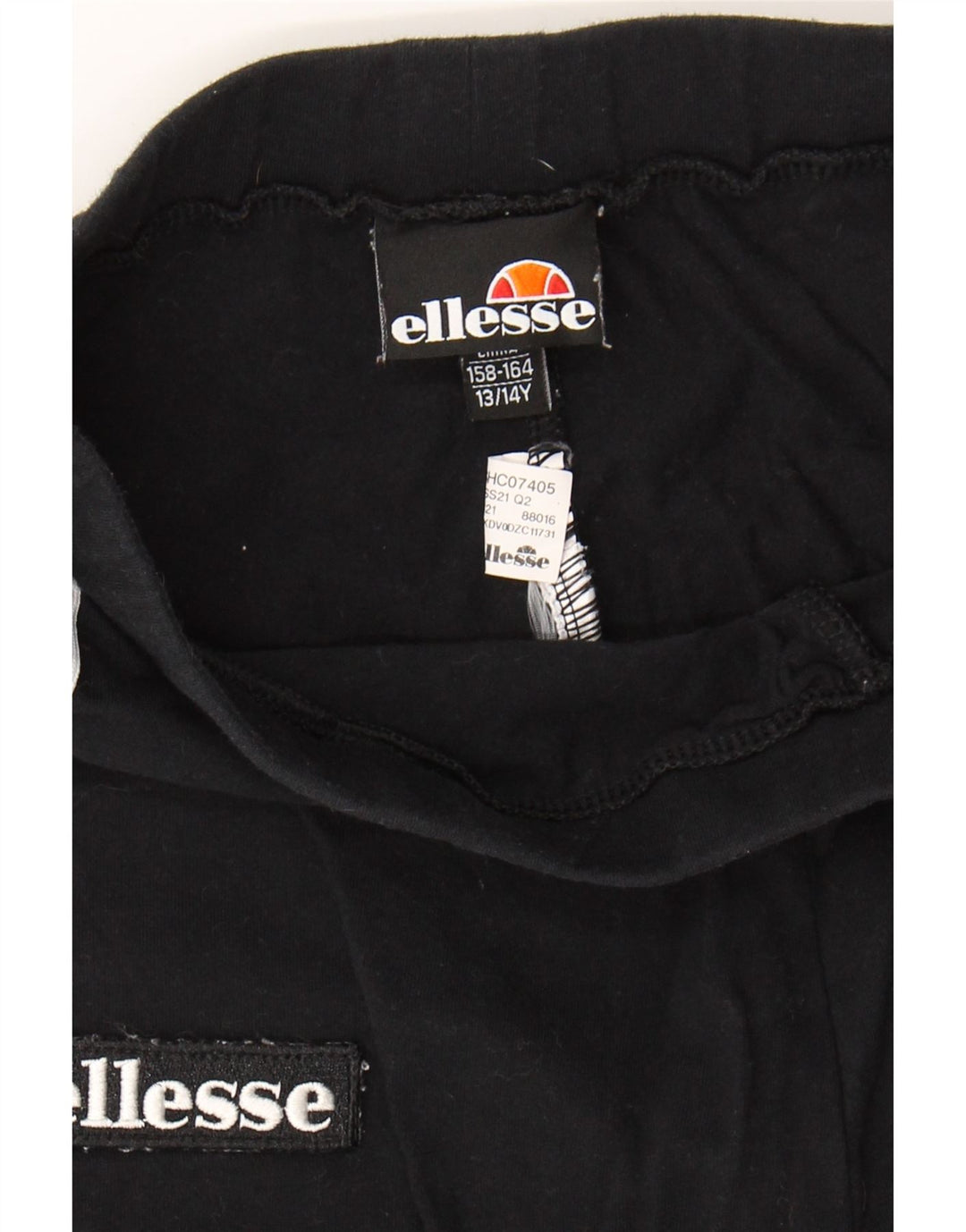 Leggings estampadas para meninas ELLESSE 13-14 anos pretas