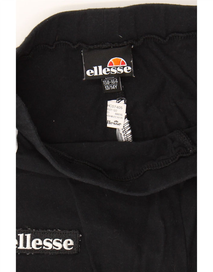 Leggings estampadas para meninas ELLESSE 13-14 anos pretas