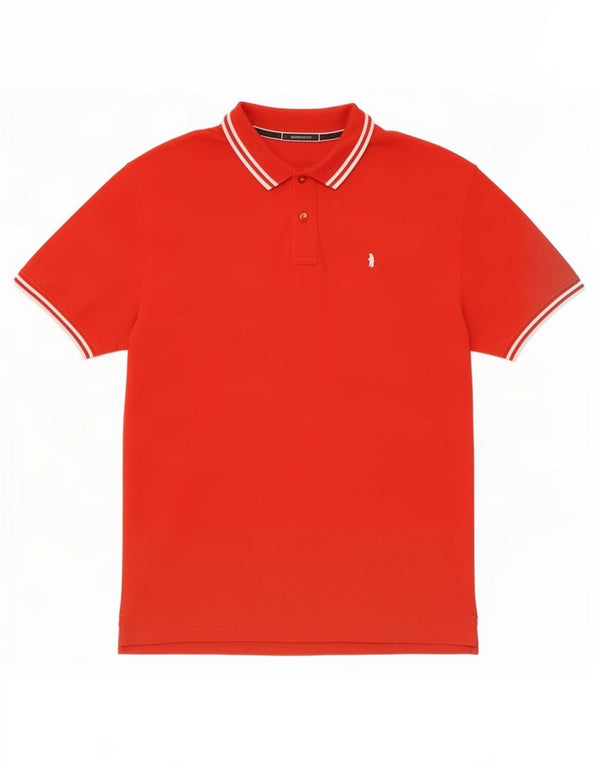 Camisa polo masculina Refrigue XL algodão vermelho
