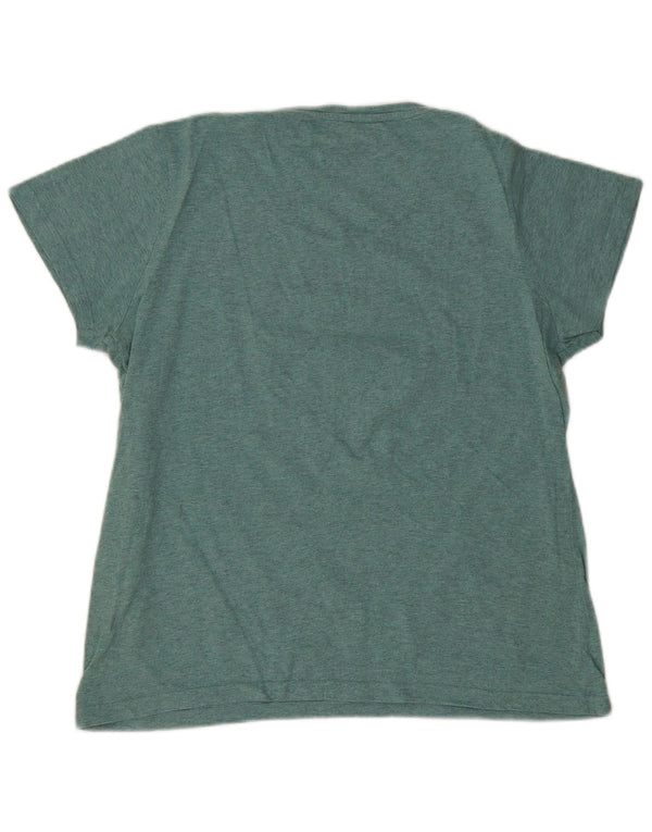Camiseta feminina gráfica Mountain Warehouse UK 16 grande verde