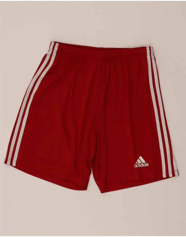 Adidas Mens Aeroready Sport Shorts Grande Poliéster Vermelho