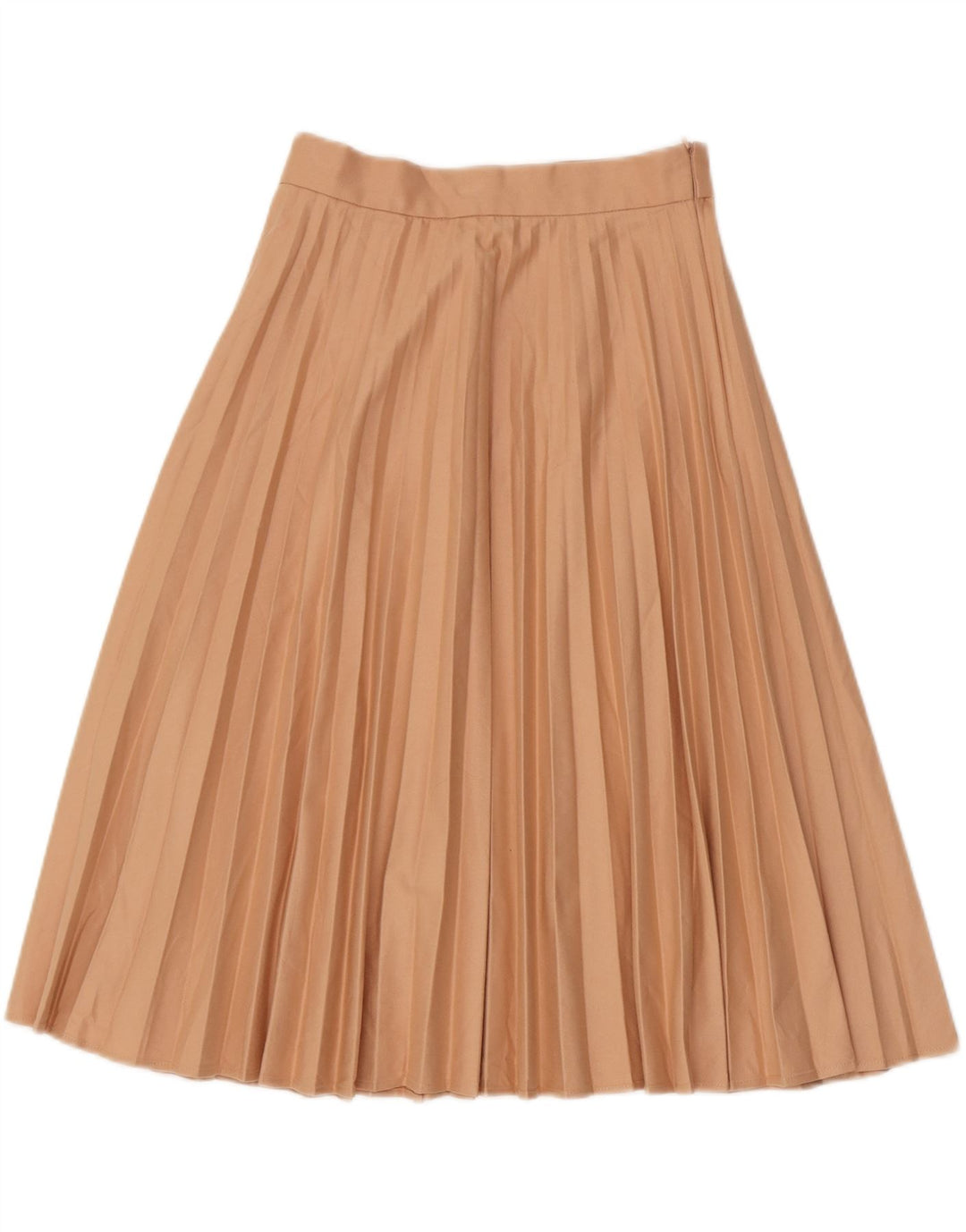 Saia plissada feminina Zara XS W24 bege