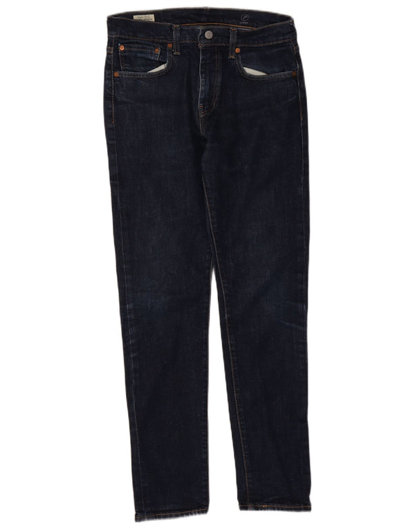 Calça jeans masculina Levi's 512 Slim Tapered W32 L32 azul marinho