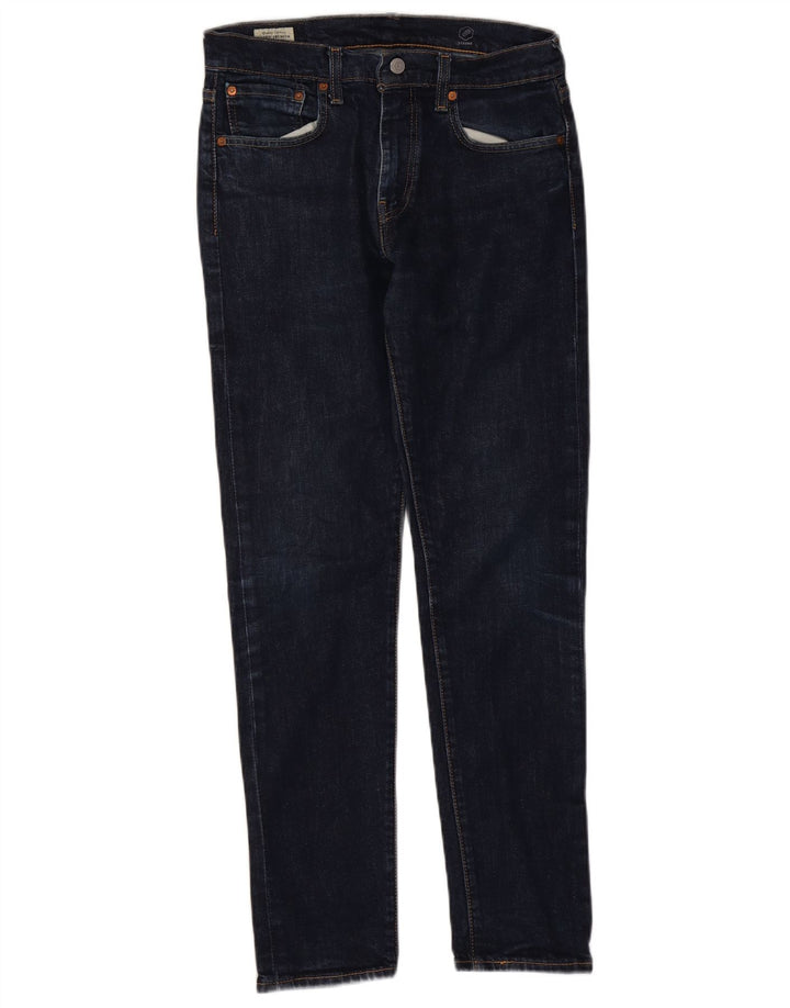 Calça jeans masculina Levi's 512 Slim Tapered W32 L32 azul marinho