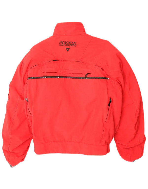 Jaqueta masculina Dainese Racer tamanho 50 nylon vermelho médio