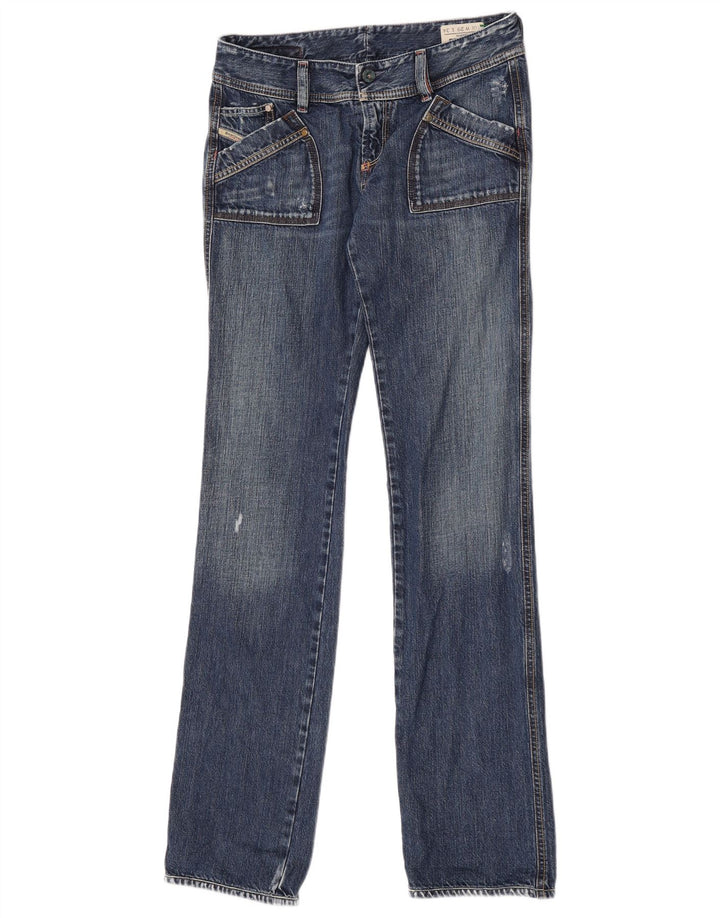 Diesel Feminino Reckfly Slim Jeans W29 L34 Azul Algodão