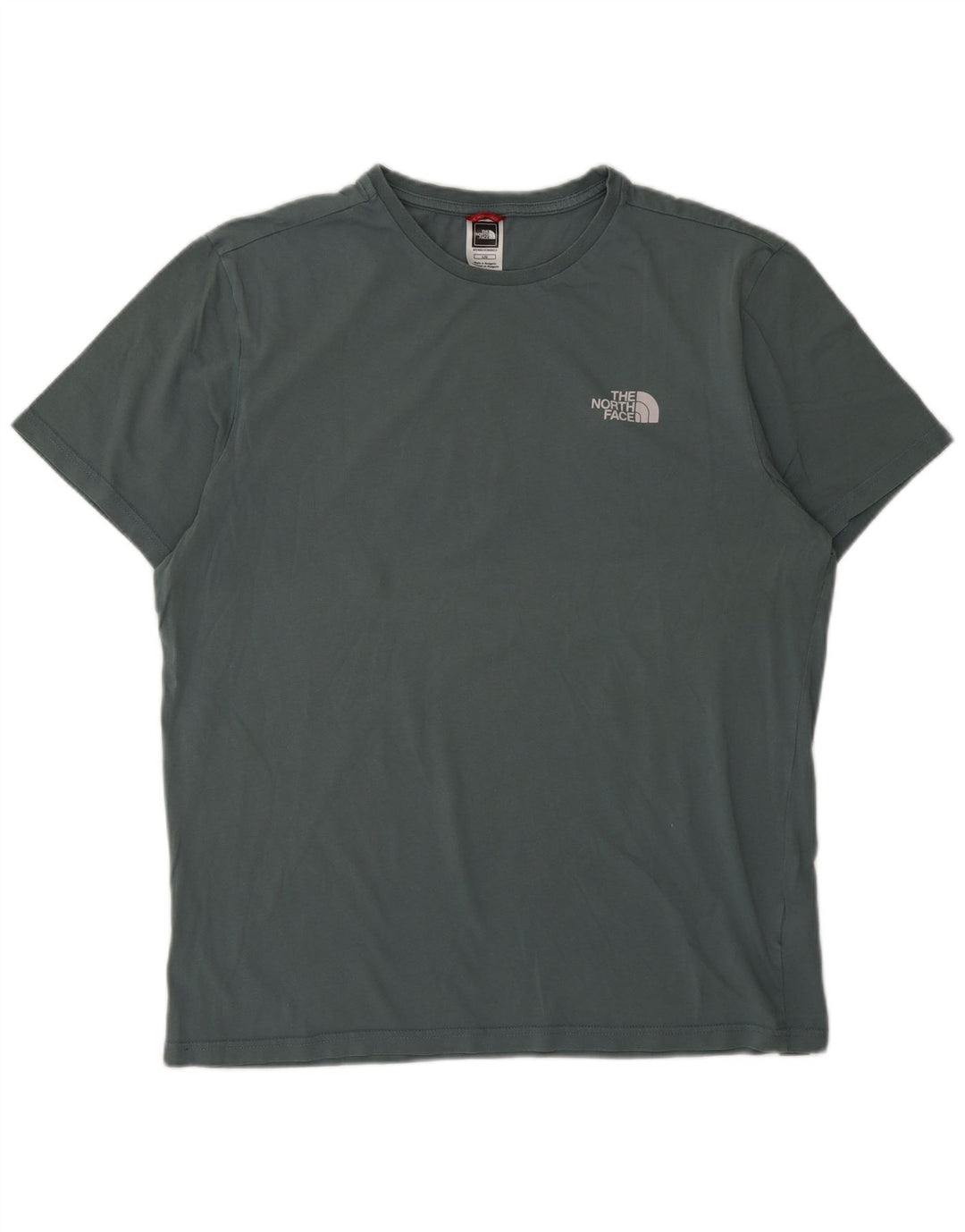 Camiseta masculina THE NORTH FACE Top grande de algodão verde