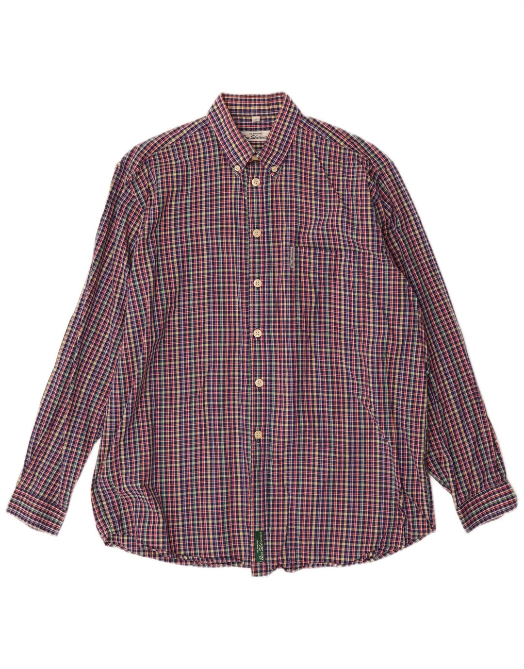 Camisa masculina BEN SHERMAN XL xadrez multicolorida