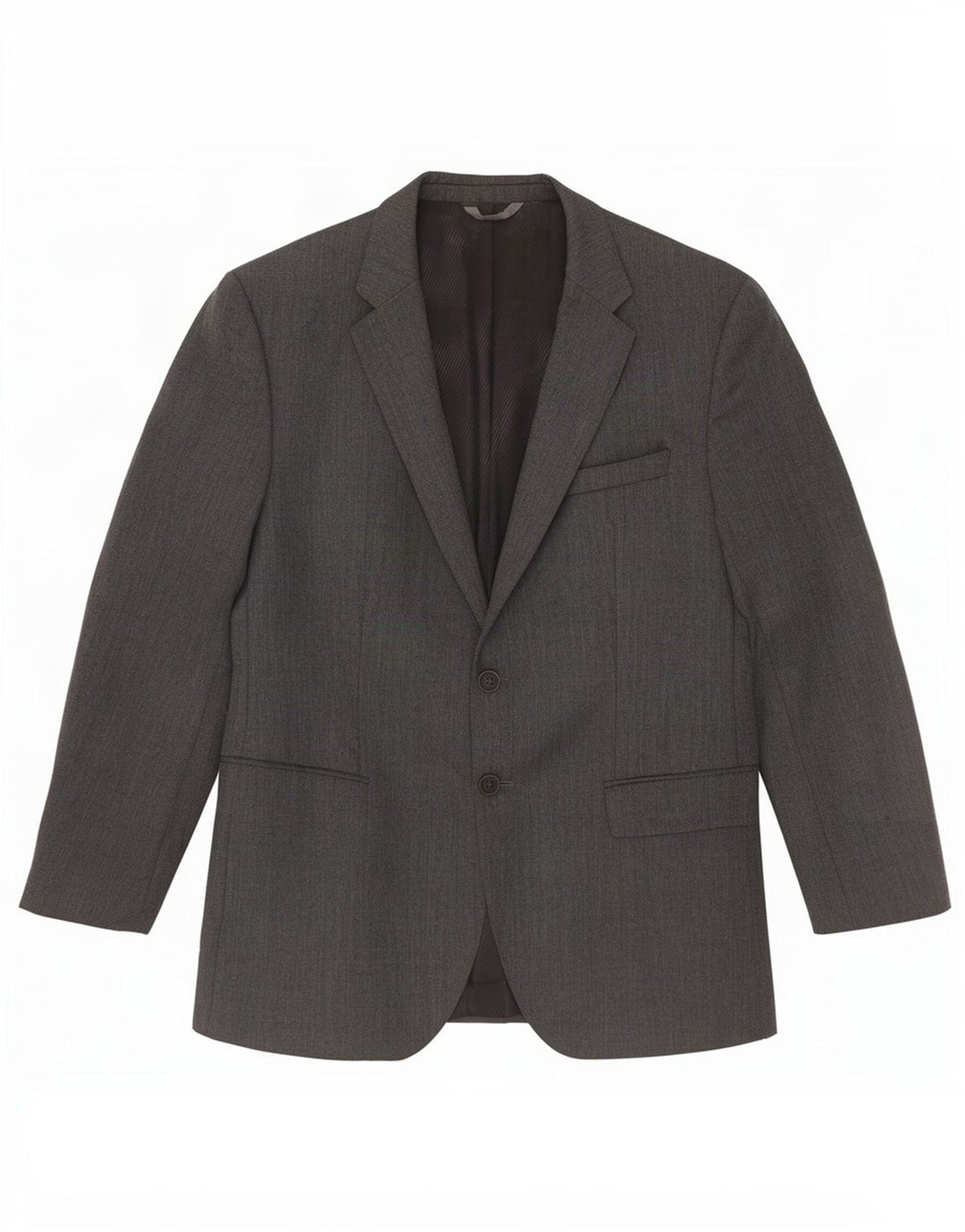 Jaqueta Blazer Masculina Hugo Boss com 2 Botões EU 52 XL Lã Virgem Cinza
