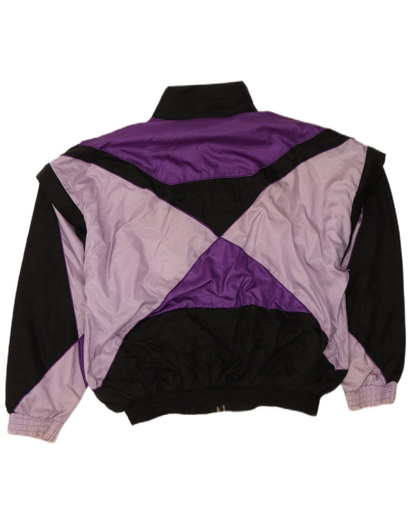 Genesis Mens Treino Top Jacket XL Roxo Colorblock