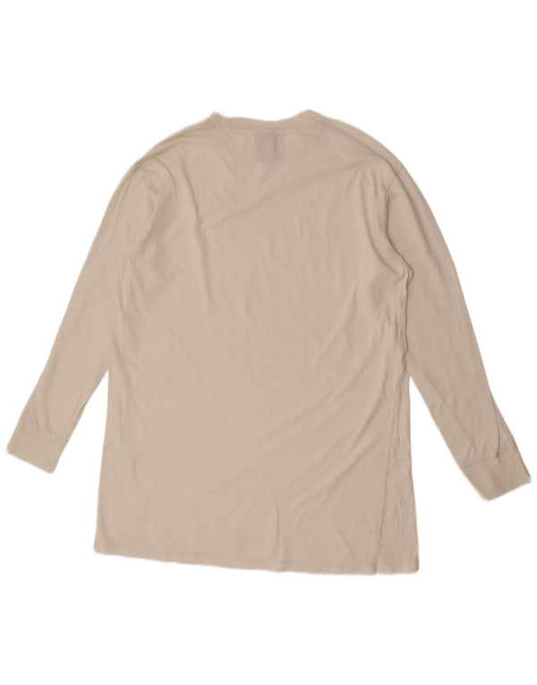 Nike Masculino Top Manga Longa Médio Branco