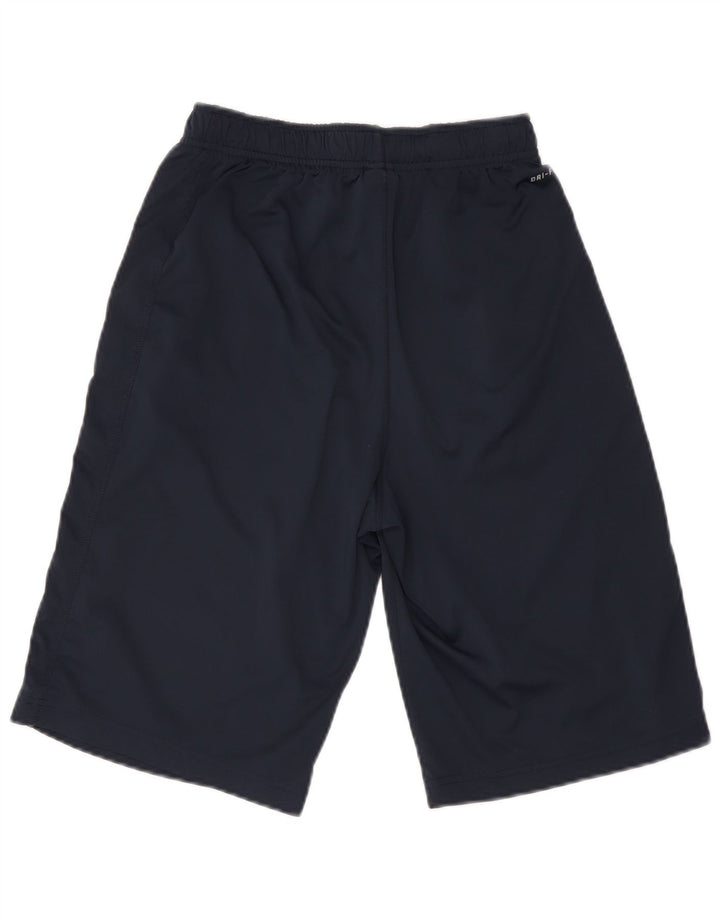 Shorts esportivos masculinos NIKE Dri Fit XL azul marinho poliéster