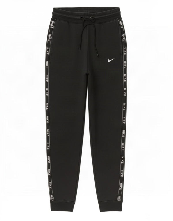 Nike masculino gráfico calças de treino joggers xs algodão preto