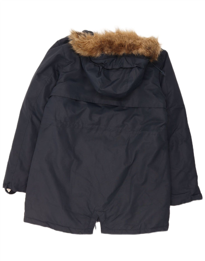 Jaqueta Parka feminina com capuz MOUNTAIN WAREHOUSE Reino Unido 14 grande azul marinho