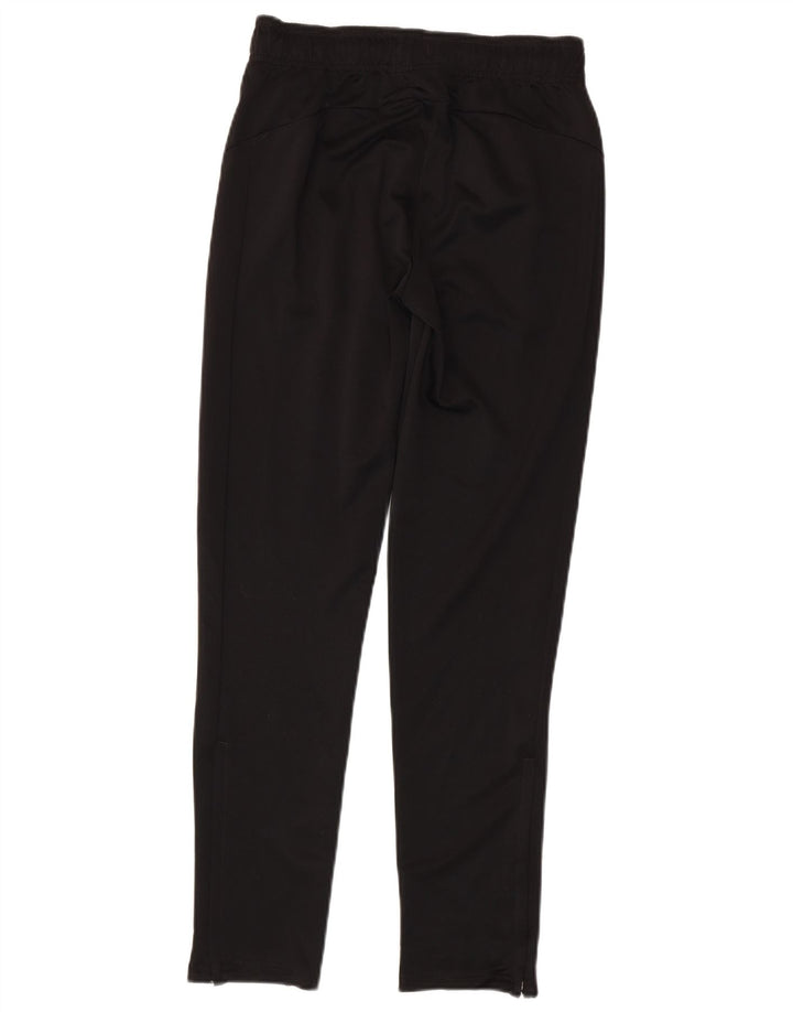 Calça de treino masculina PUMA pequena poliéster preta