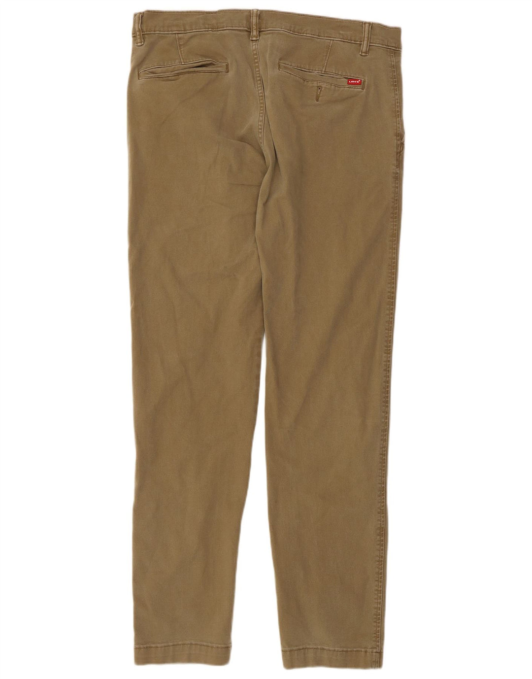 Calça Chino Masculina Cônica Padrão LEVI'S W34 L31 Algodão Bege