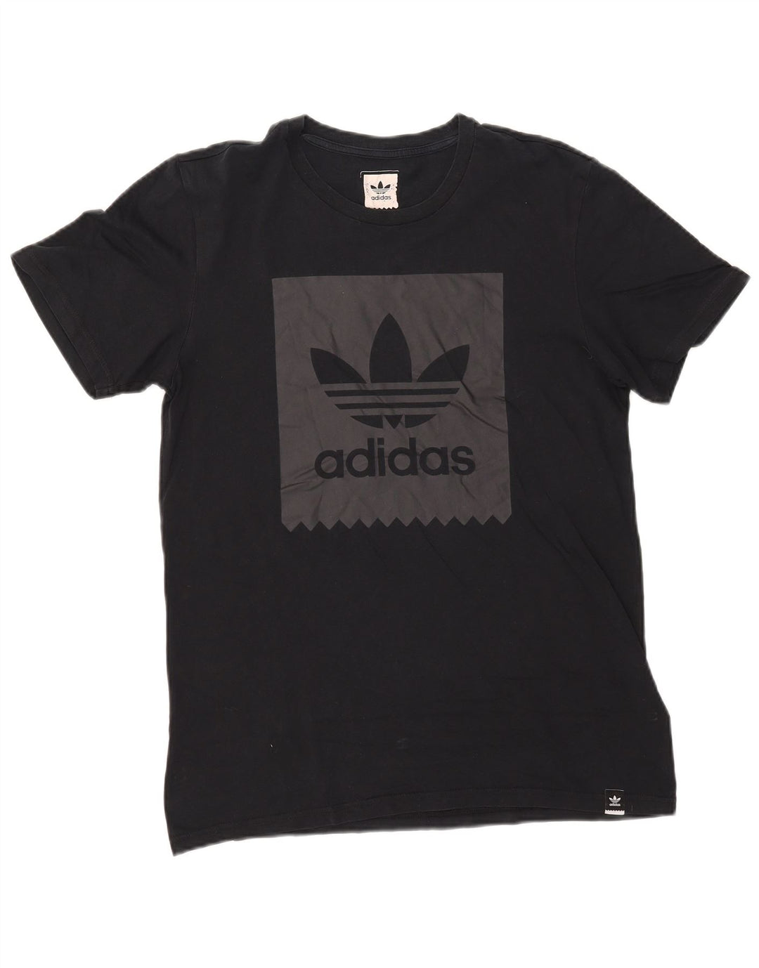Adidas Camiseta Masculina Graphic Top Médio Algodão Azul Marinho