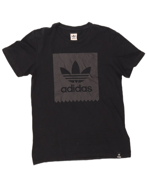 Adidas Camiseta Masculina Graphic Top Médio Algodão Azul Marinho