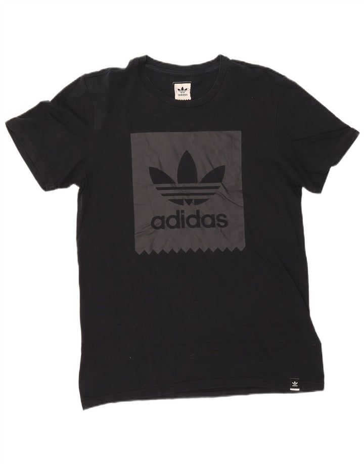 Adidas Camiseta Masculina Graphic Top Médio Algodão Azul Marinho