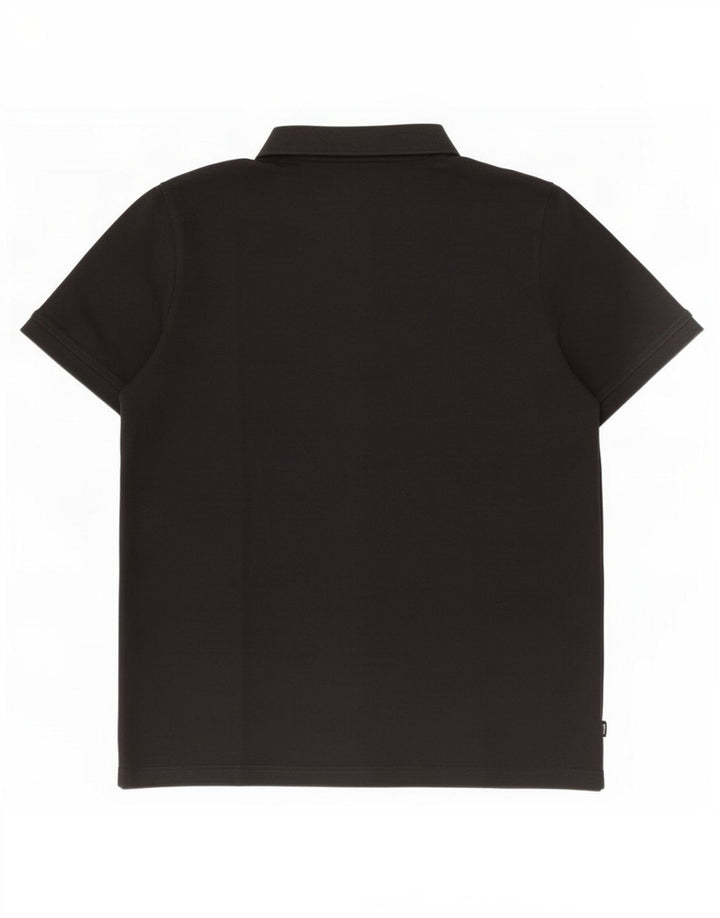 Camisa polo masculina Puma grande algodão preto