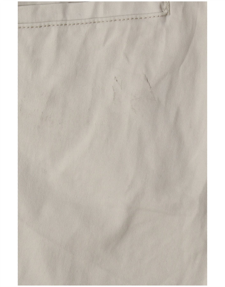 Calça cargo reta masculina Zara EU 40 médio W31 L28 algodão branco