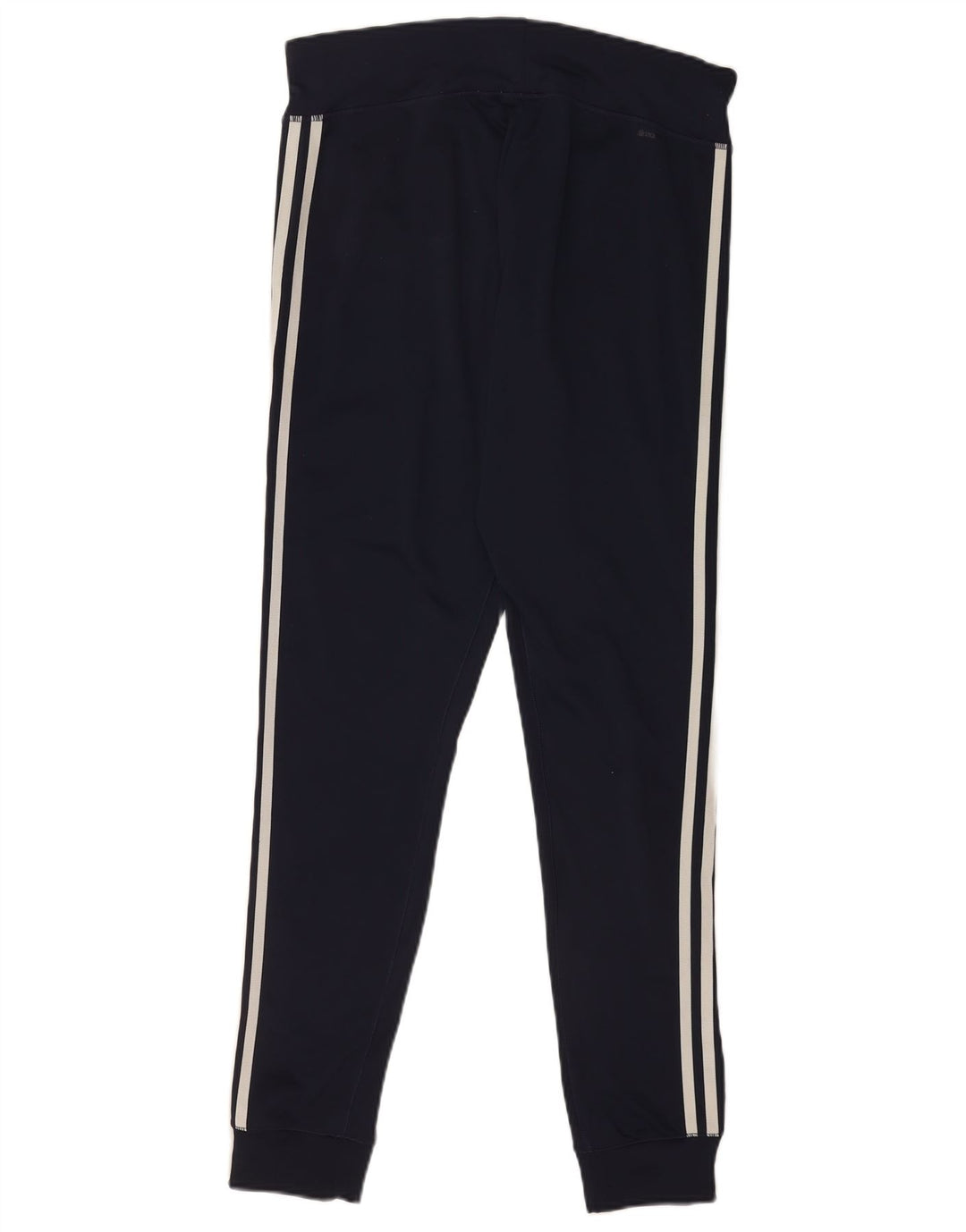 Leggings Adidas Femininas UK 8 Pequenas Azul Marinho Poliéster