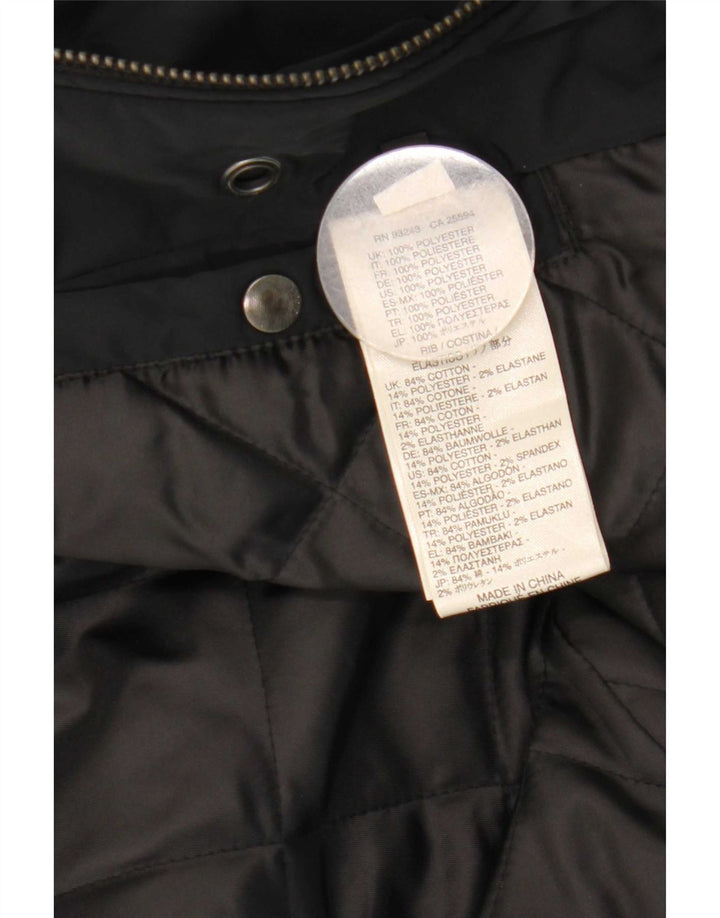 Jaqueta Parka Feminina Diesel UK 16 Grande Poliéster Preto