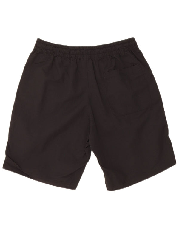 Shorts esportivos masculinos Reebok pequeno poliamida preta