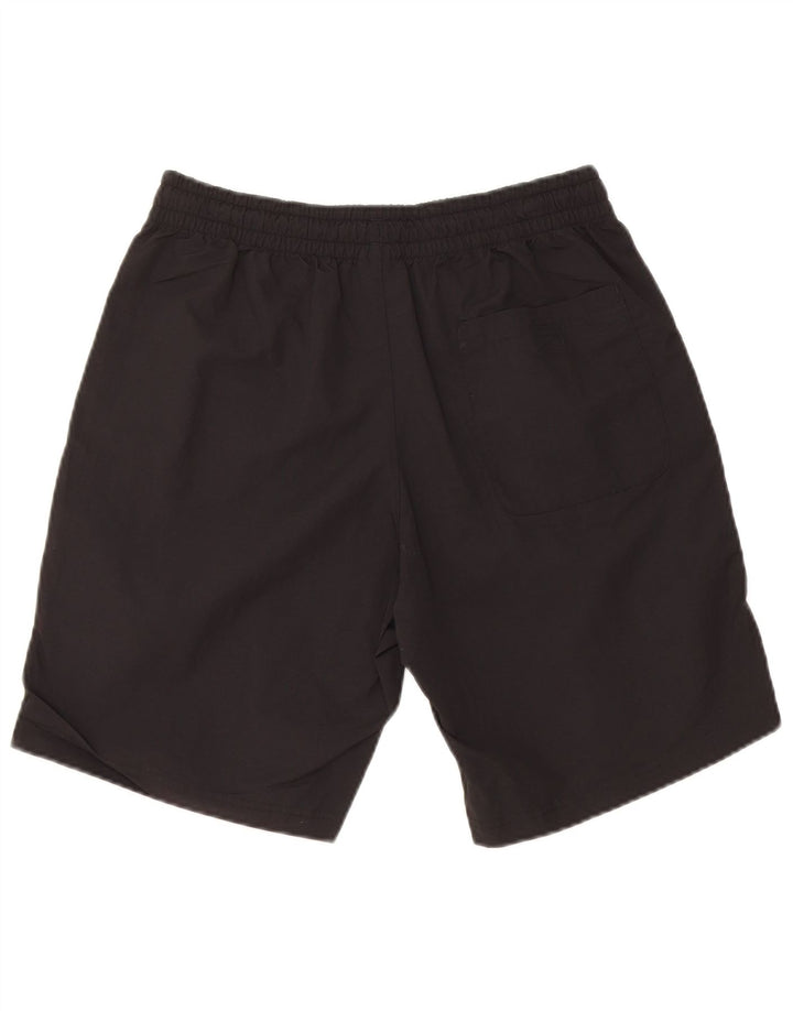 Shorts esportivos masculinos Reebok pequeno poliamida preta