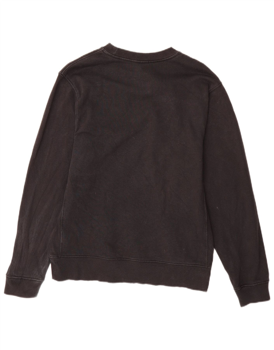 NIKE Mens Graphic Moletom Jumper XS Algodão Preto