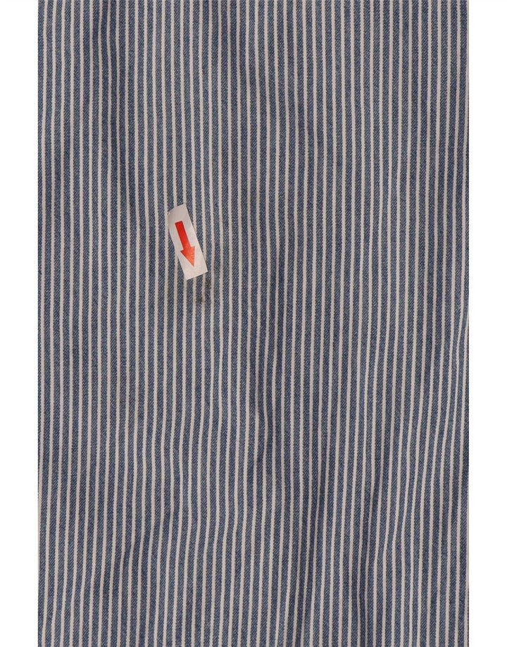 Camisa Levi's Masculina Relaxed Fit XS Azul Riscas
