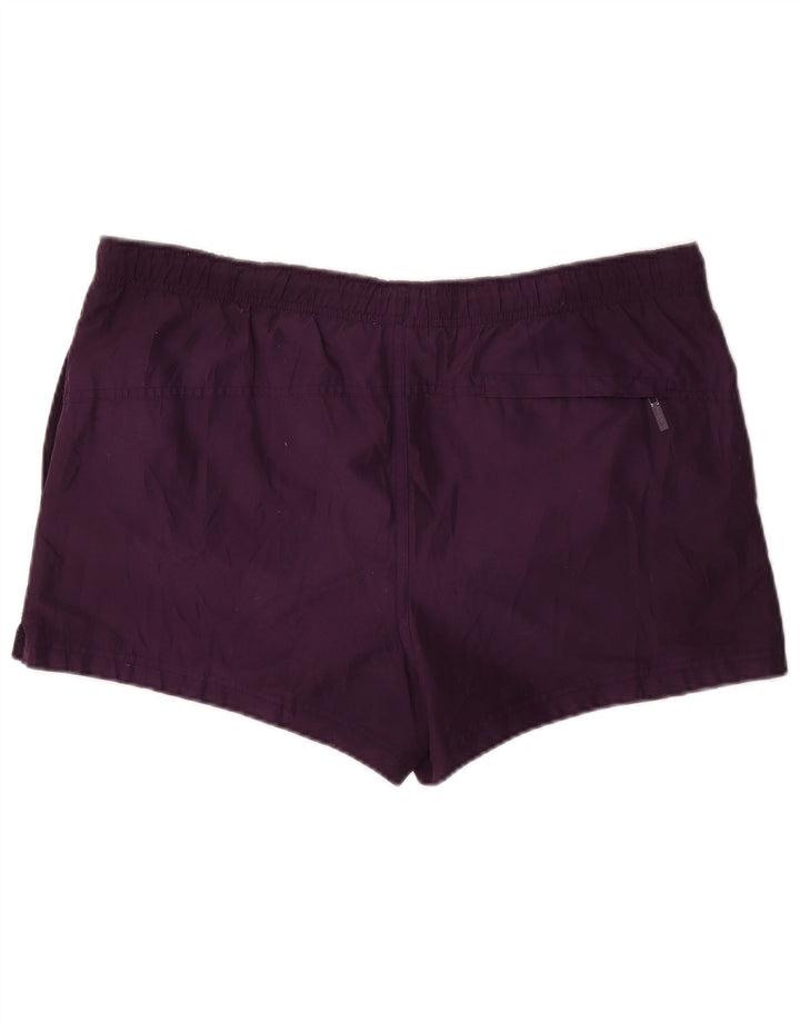 CALVIN KLEIN Calção de banho masculino gráfico grande poliéster roxo