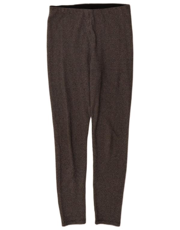 Calça feminina casual skinny Zara médio W28 L29 cinza houndstooth