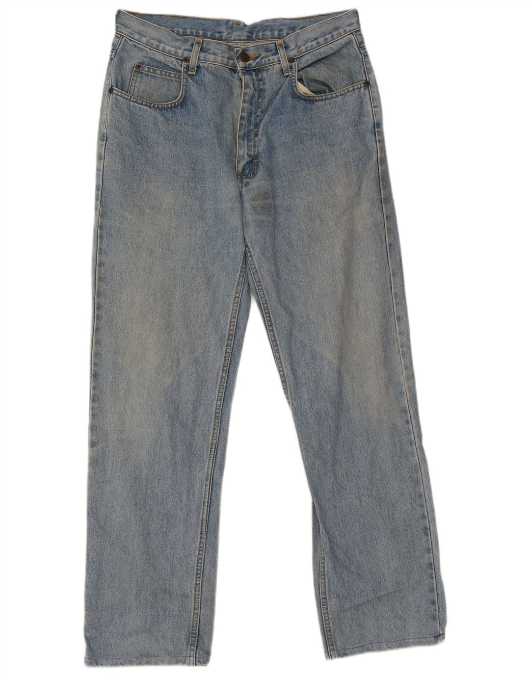 Calça jeans reta masculina Lee W32 L30 azul