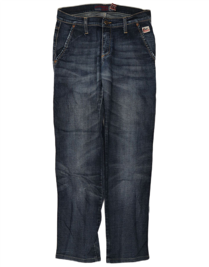 Calça jeans feminina Roy Rogers W29 L30 azul algodão