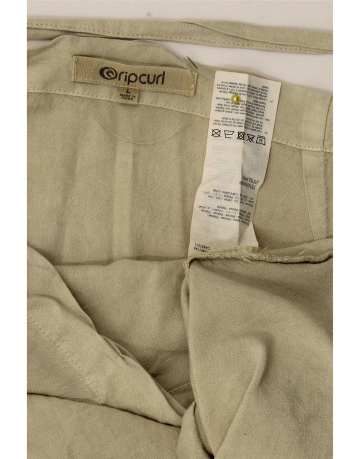 Saia feminina Rip Curl grande W30 viscose verde