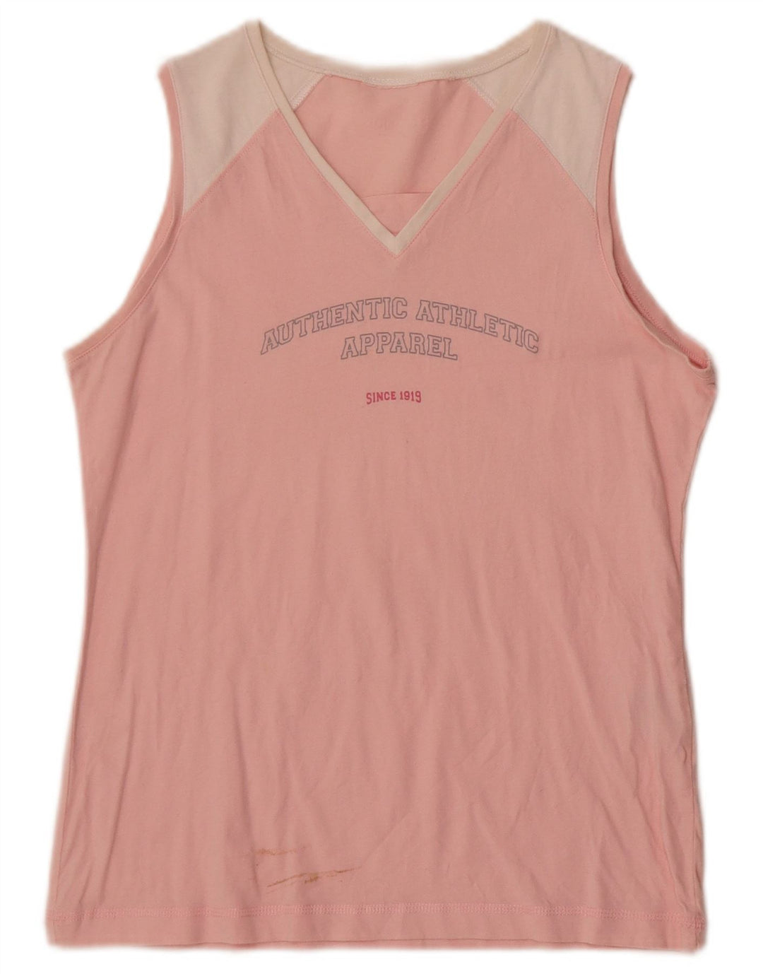 Colete gráfico feminino Champion UK 12 algodão colorblock rosa médio