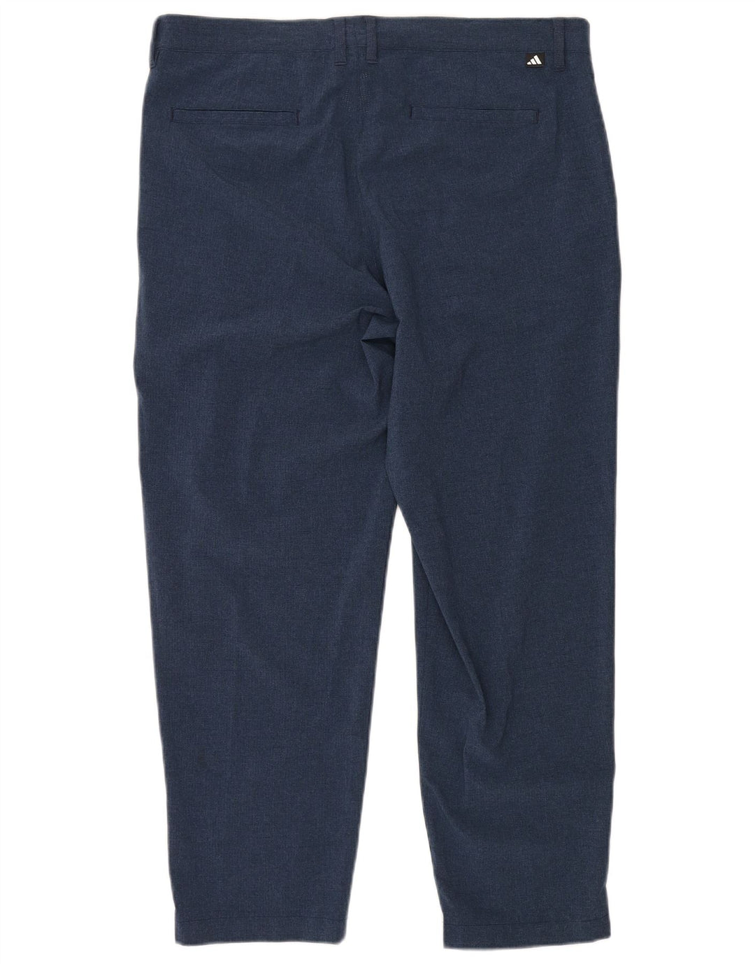 Calça Chino Reta Masculina Adidas W36 L28 Azul Marinho Poliéster