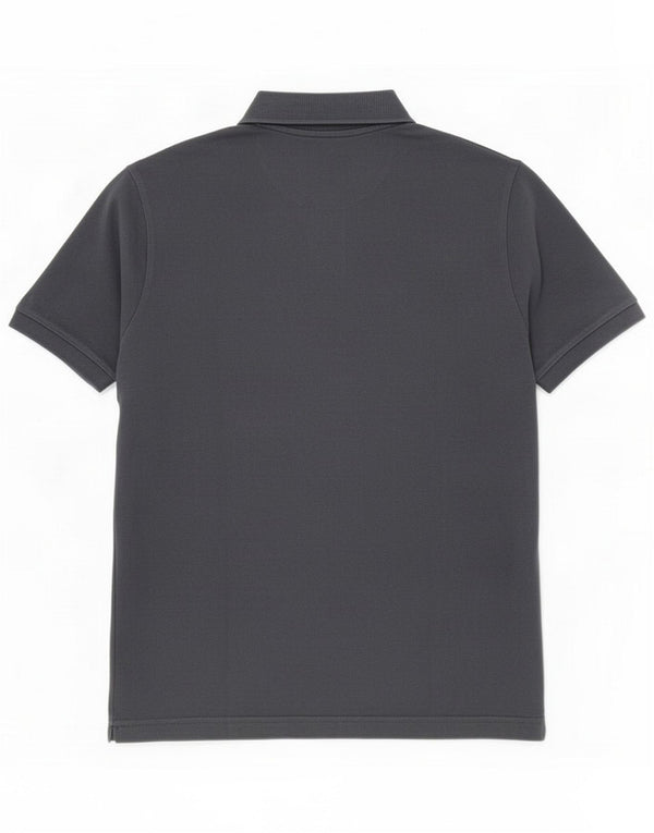 Camisa polo masculina Kappa Algodão cinza médio