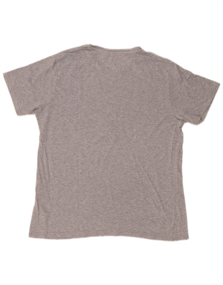 Camiseta gráfica masculina Levi's Top grande cinza manchado