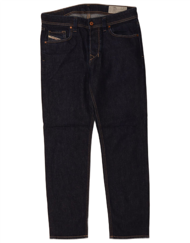 DIESEL Masculino Larkee-Beex Straight Jeans W32 L30 Azul Marinho Algodão
