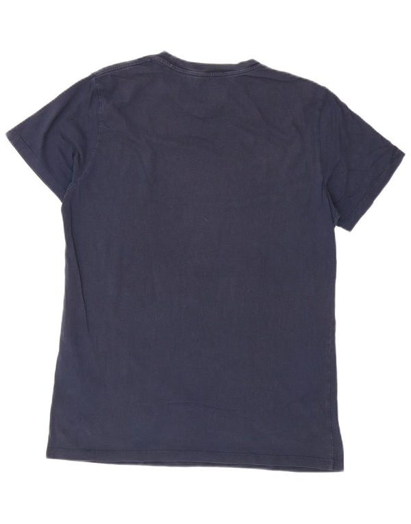Camiseta gráfica masculina Levi's Top médio algodão azul marinho
