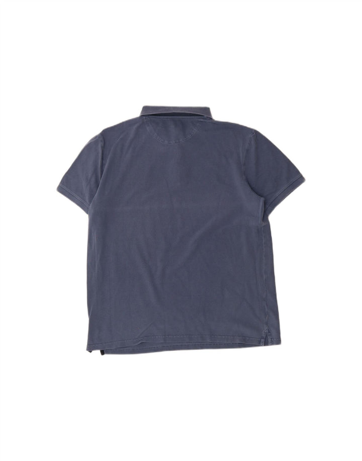 Polo masculino TIMBERLAND grande azul marinho