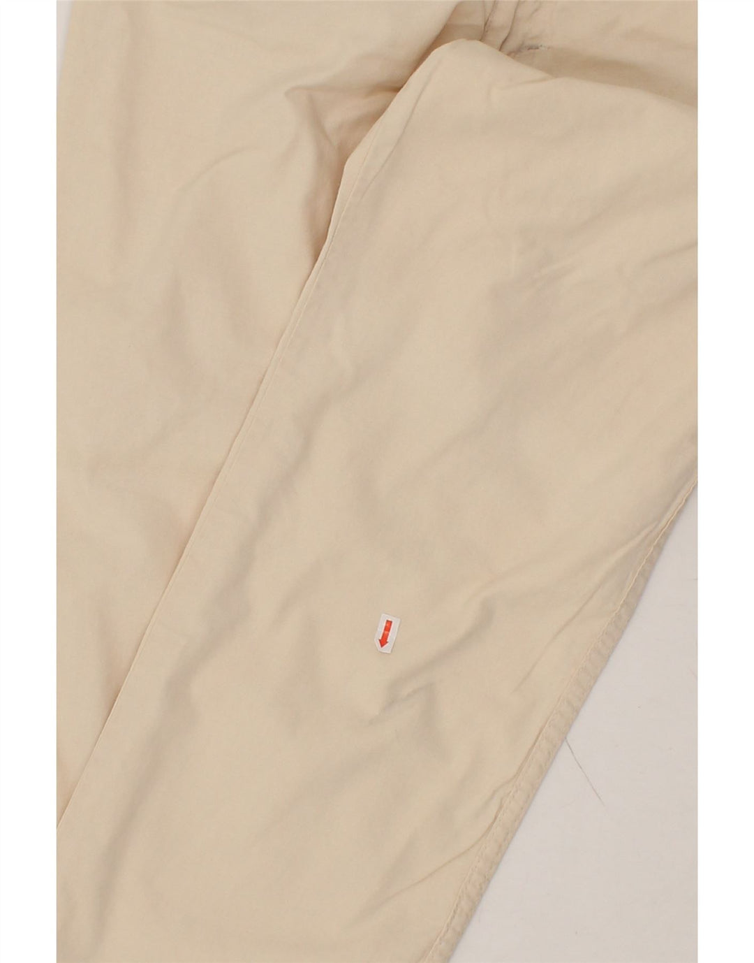 WAMPUM Womens Straight Casual Trousers W32 L26 Beige Vintage Wampum and Second-Hand Wampum from Messina Hembry 